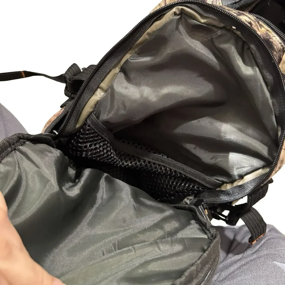 Field And Stream Black Hills Realtree Brown Camo‎ Hunting Camping Backpack